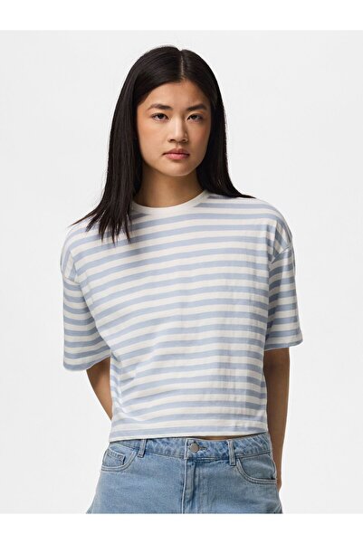 PIECES PCSADIE SS BOXY TOP JRS NOOS