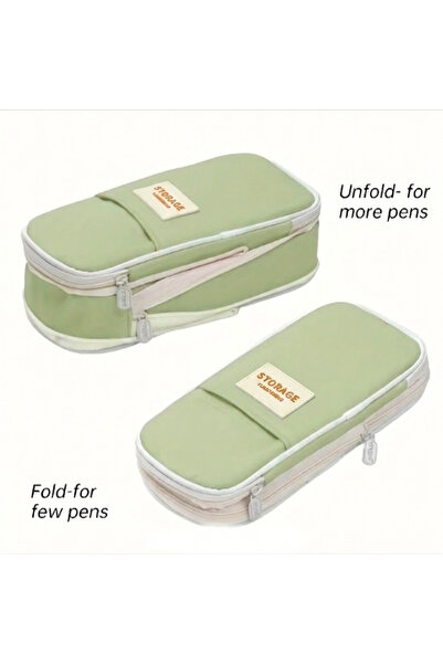iyzi Large Capacity Multi-Compartment Functional Pen Holder Pen Case Pencil M...