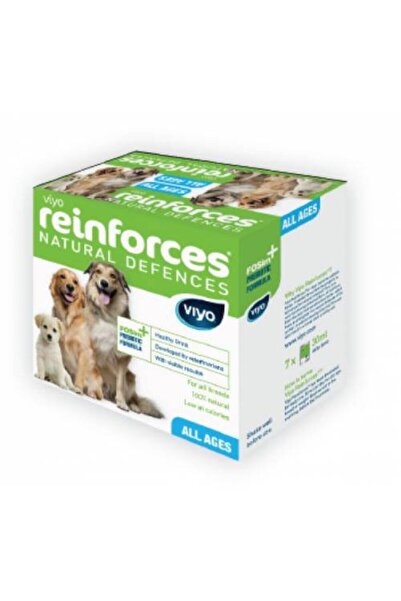 Viyo Reinforces All Ages Tüm Yaş Grubu Köpekler İçin Gıda Takviyesi 7 x 30 ml