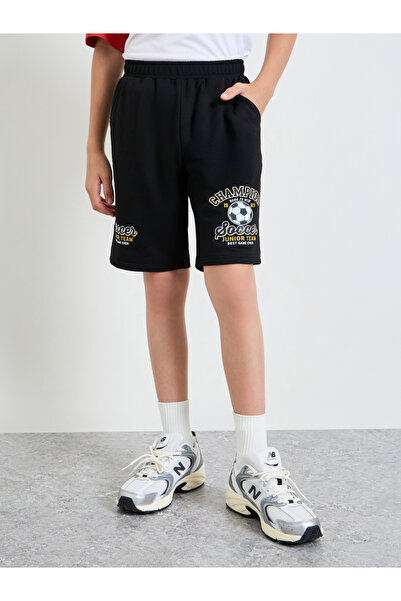 Styli Boys Placement Print Shorts
