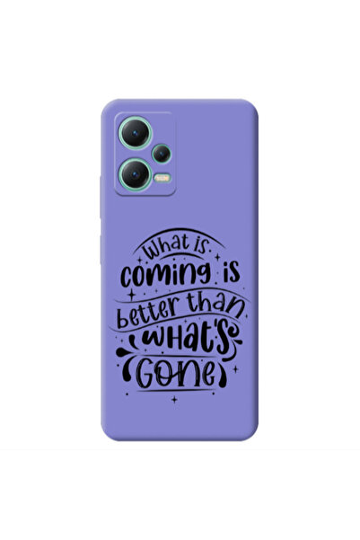Other Xiaomi Redmi Note 12 Pro 5G What is coming Purple Colored Silicone TPU ...