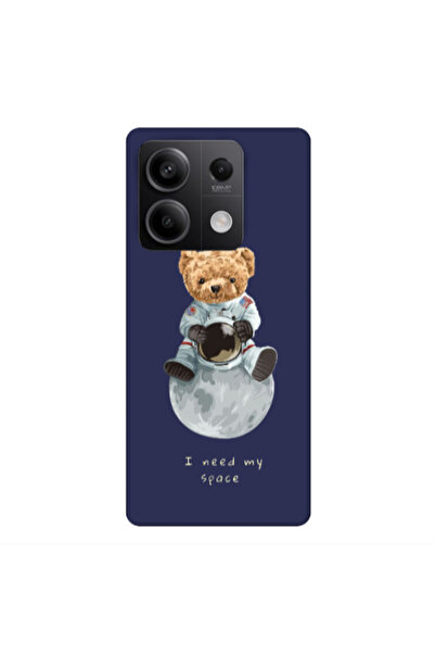 Other Xiaomi Redmi Note 13Pro 5G Bear in space Dark blue Colored Silicone TPU...