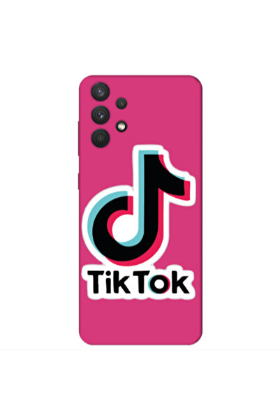 Other Samsung A32 4G Tik Tok Fuchsia Colored Silicone TPU Θήκη
