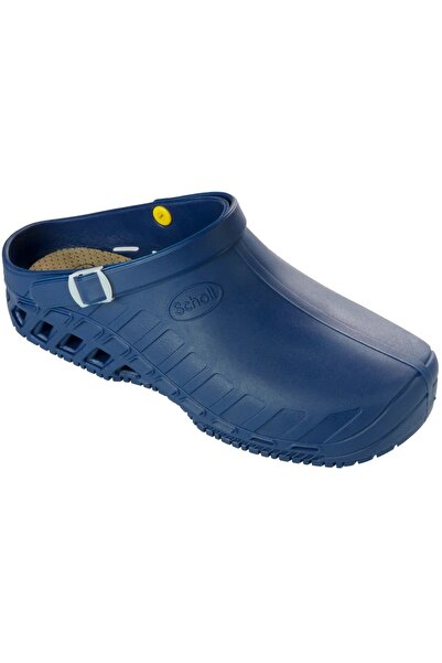 Scholl Saboti de lucru autoclavabili Clog Evo, albastru, marimea 47,