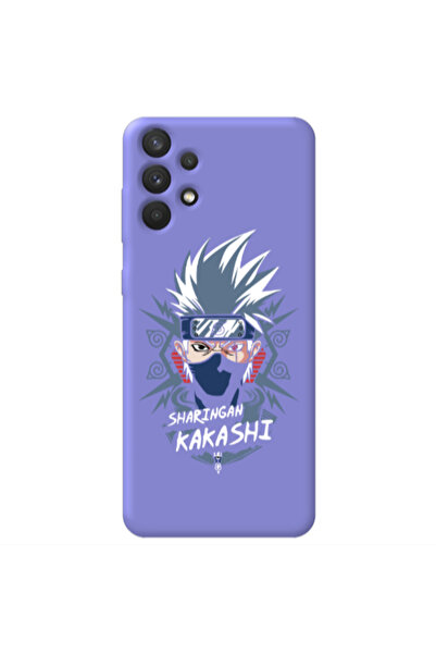 Other Samsung A32 4G Anime Mangoo Purple Colored Silicone TPU Θήκη
