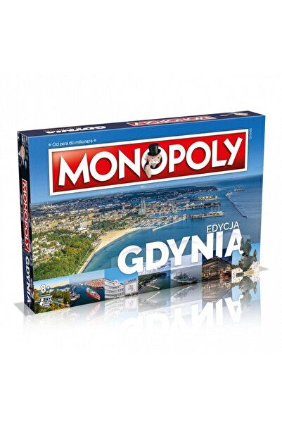 Winning Moves Joc Monopoly Gdynia, Winning Moves, 2-6 jucatori, 8 ani+, Multi...