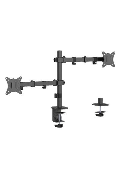 Gembird MA-D2-03 Monitor Stand, 17-32", 9 kg, Black
