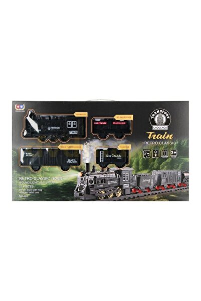 MC Micostore Tren MegaCreative 569293, Retro Classic Train electric, 21 piese