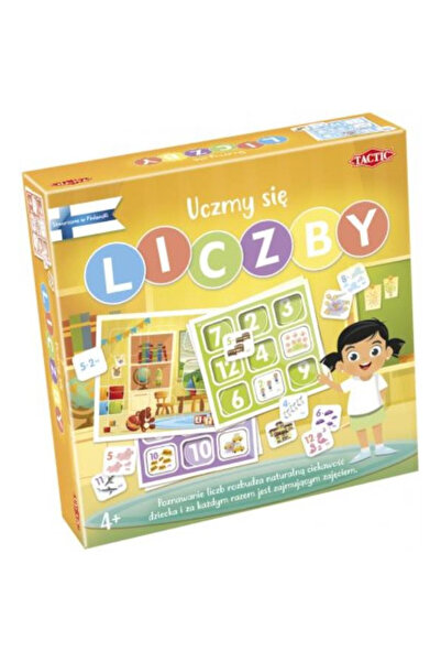 TACTIC Joc de societate Uczmy sie: Liczby, Tactic, pentru 1+ jucatori, 4+, mu...
