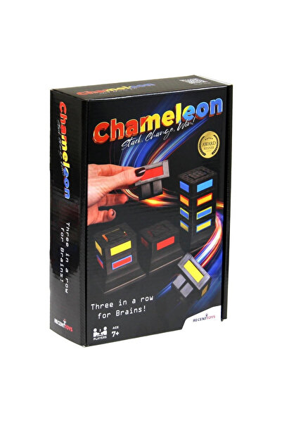 RECENT TOYS Figurina Kameleon, puzzle logic, multicolor, 0x6x17cm