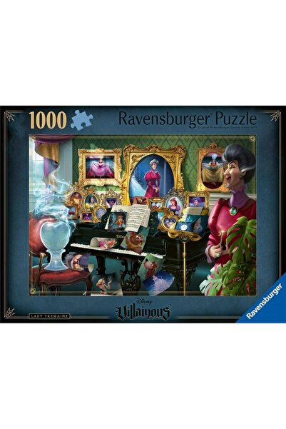 RAVENSBURGER Puzzle Villainous, 1000 piese, Lady Tremaine, antireflex, 70x50cm