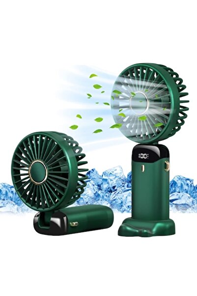 OEM Mini ventilator portabil de buzunar cu afișaj digital cu 5 viteze și vent...