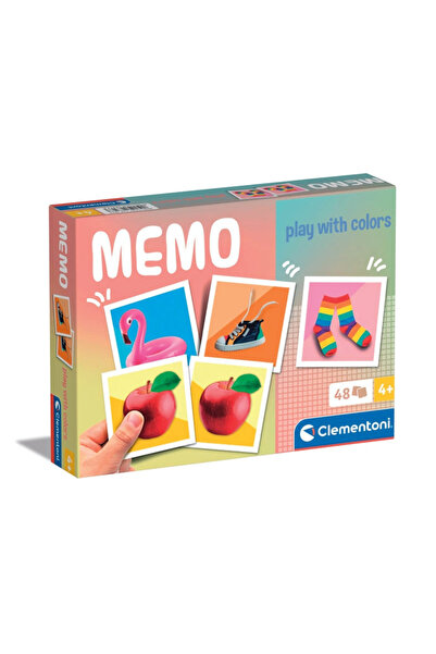 CLEMENTONI Joc de memorie Clementoni, 48 de carti, multicolor