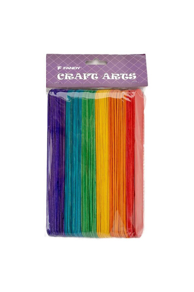 OEM Betisoare creative colorate XL Fandy 50 bucăți 20 x 2,2 cm 2 mm