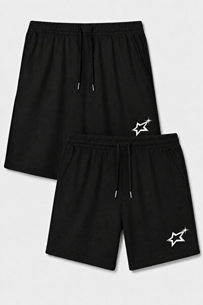 Trendy Merry Store 2-Pack Printed Unisex Kids Shorts