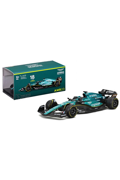 BBURAGO Model bolid F1 Aston Martin AMR23 2023 18 Stroll