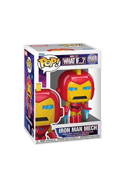 OEM Figurina PVC Iron Man 9 cm, Funko POP!, multicolor, ambalaj cu fereastra