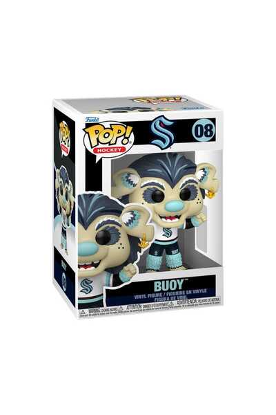 OEM Figurina POP! Kraken Buoy 9 cm, Funko, mascota NHL, multicolor