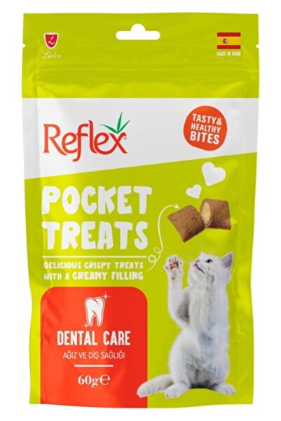 Reflex Pocket Treats Dental Care - Ağız ve Diş Sağlığı İçin Kedi Ödül Maması ...