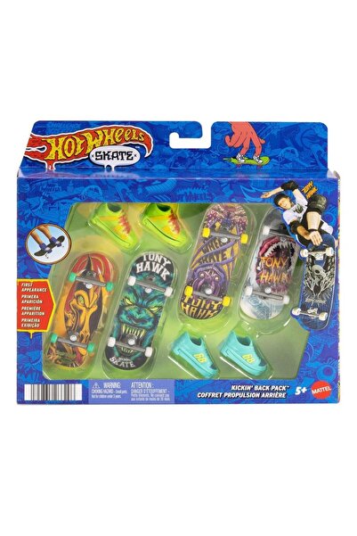 OEM Set de skate Mattel Hot Wheels 4 skateboard-uri și încălțăminte 3+