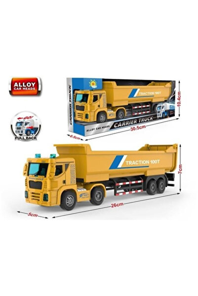OEM Camion basculant Merkpol cu remorcă 30 cm cu mecanism pull-back 3+