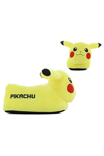 OEM Papuci de casă pentru copii, închiși, Pikachu, mărimea 28, licență Fla