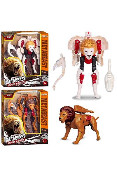 OEM Figurina transformabila Trifox Metabeast, din vinil, cu cutie de colectie...