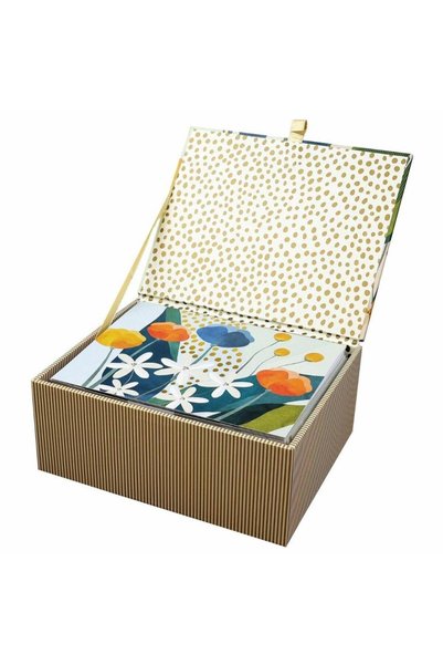 OEM Peter Pauper Press Set premium de 20 de felicitări florale cu plicuri