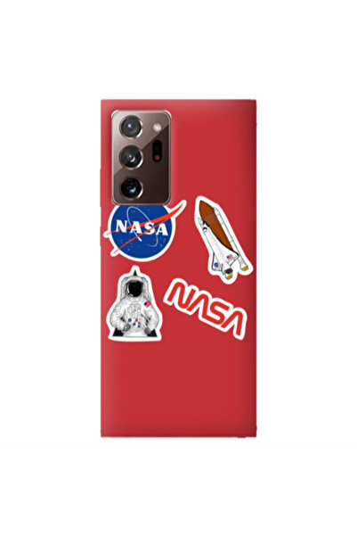 Other Samsung Note 20 Plus Nasa Red Colored Silicone TPU Θήκη
