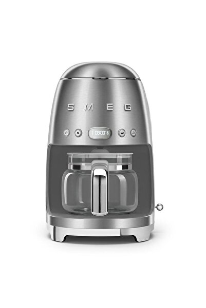 SMEG DCF02SSEU Drip Coffee Maker, 1050W, 1.4L, 10 Cups, Stainless Steel