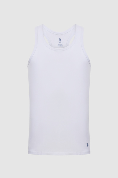 U.S. Polo Assn. Men's White Underwear Top 50326330-Vr013
