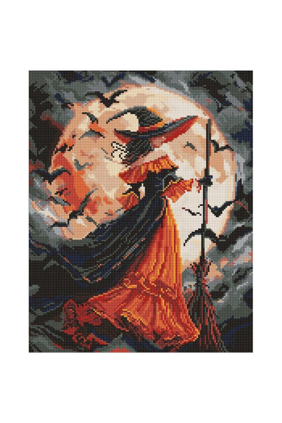 ideyka Mozaic diamantat Vrajitoare 40x50 cm pe placă 5D AB