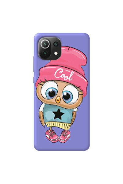 Other Xiaomi Mi 11 Lite Cool Star Purple Colored Silicone TPU Θήκη
