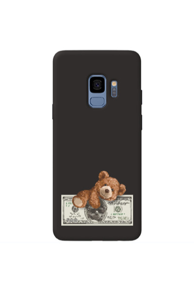 Other Samsung S9 Plus Money Style Black Colored Silicone TPU Θήκη