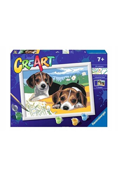 RAVENSBURGER Set pictură pe numere, Ravensburger, Ilustrație/15 culori inclus...