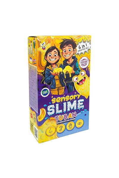 Tuban Set DIY Slime Senzorial 6 în 1 – set creativ pentru a face slime
