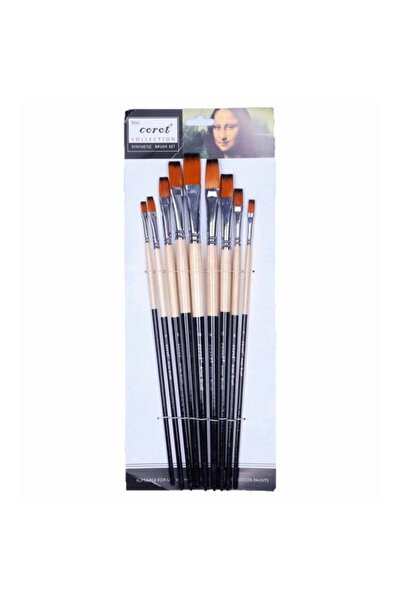 MC Micostore Pensula Corot 801, varf lat, nr. 1-9, set 9 buc