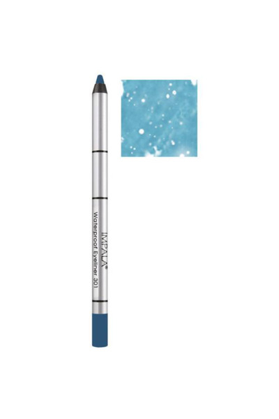 IMPALA Creion Contur Ochi Rezistent la Apa Impala, nuanta 303 Turquoise Glitter