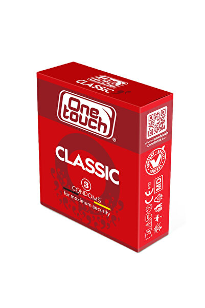 onetouch Προφυλακτικά One Touch Classic, Λάτεξ Πρέμιουμ, Cu Rezervor, 3 Τεμάχια