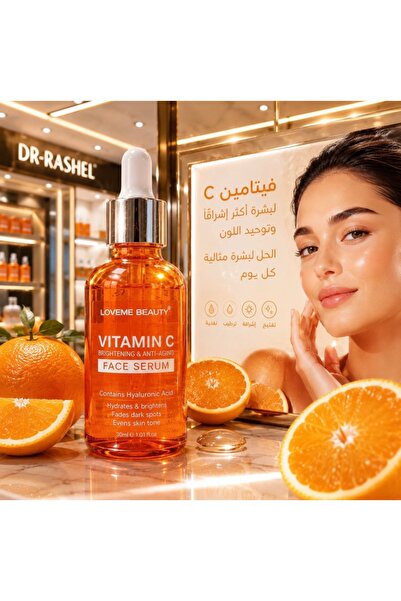 LOVEME BEAUTY Vitamin C Face Serum – Achieve a Naturally Radiant Complexion w...