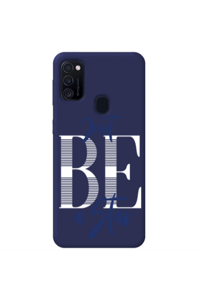 Other Samsung M21 Just Be a Star Dark blue Colored Silicone TPU Θήκη