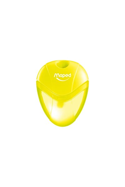 Maped Ascuțitoare I-gloo Neon simplă cu rezervor galben
