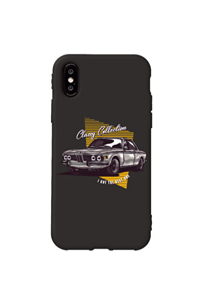 Other Apple iPhone X Classy Collection Black Colored Silicone TPU Θήκη