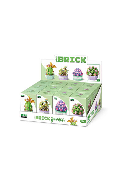 Lebez Puzzle 3D grădină cu mini-cărămizi 82174