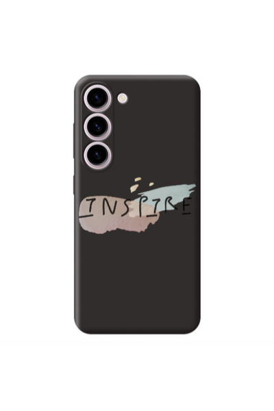 Other Samsung S23 Plus Inspire Black Colored Silicone TPU Θήκη