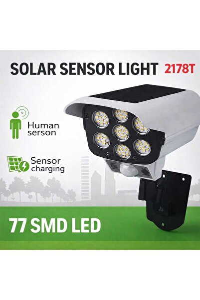 IQRAA Solar Sensor Light – Motion Activated Outdoor LED Security Lamp