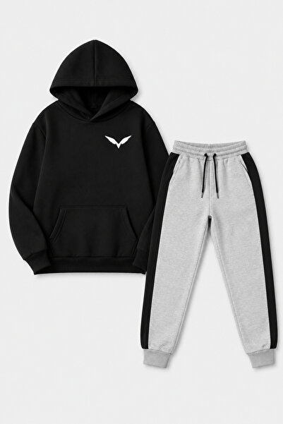 Trendy Merry Store Winged V Printed Unisex Children's Tracksuit Set with Kang...
