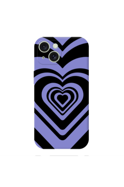 Other Apple iPhone 15 Plus Hypnosis Purple Colored Silicone TPU Θήκη