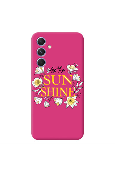Other Samsung A54 Sun Shine Fuchsia Colored Silicone TPU Θήκη