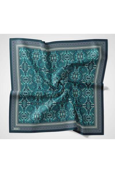 Silk Home Eșarfă Arve IST 181002 - 05 Model Etnic Verde Smarald